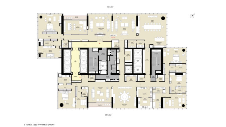 The S Tower 5 Bedroom Floor Plans